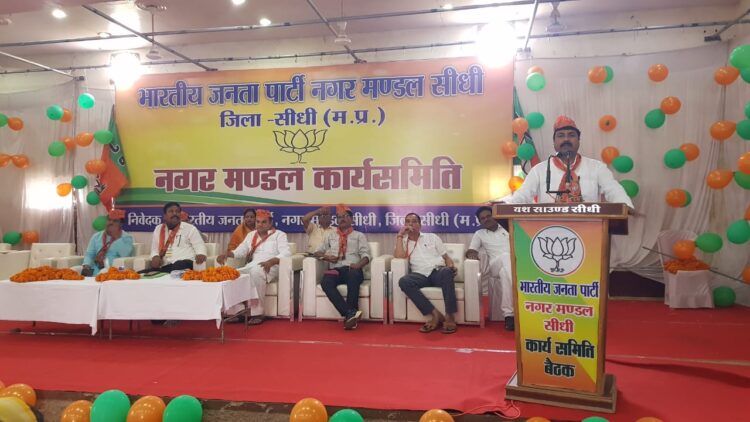 पार्टी के आधार बिंदु नेता नहीं, कार्यकर्ता- सबका दायित्व महत्वपूर्ण– इन्द्र शरण  , भाजपा नगर मंडल की बैठक संपन्न 
