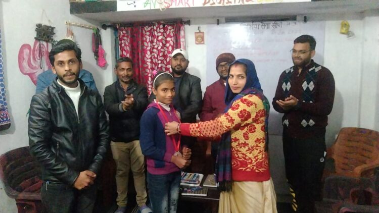 निर्भया सेना सीधी द्वारा मनाया गया राष्ट्रीय बालिका दिवस