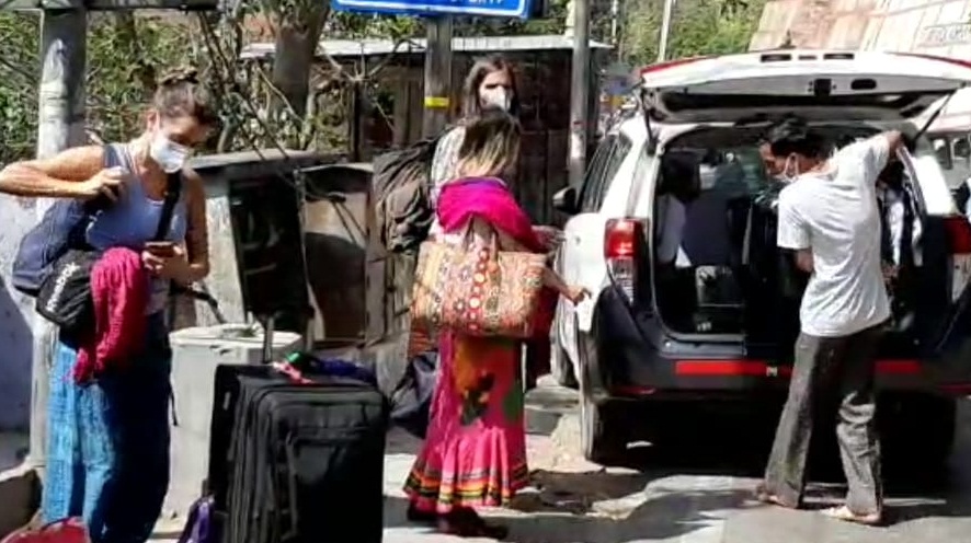 Foreigners in Rishikesh