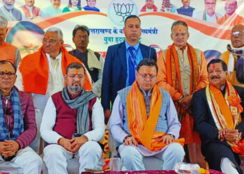 मुख्यमंत्री का गोवर्धन मथुरा में आयोजित सम्मान समारोह में किया गया सम्मान