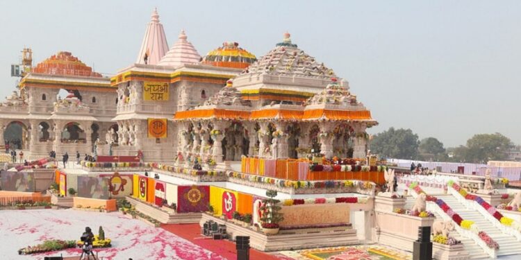 नवनिर्मित प्रभु श्रीराम मंदिर ने भारतीय समाज को किया एक