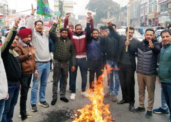 संवैधानिक संस्थानों को गिराने का काम कर रही भाजपा : युवा कांग्रेस