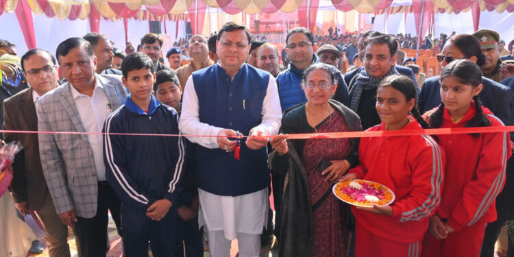 नेताजी सुभाष चन्द्र बोस आवासीय छात्रावास भवन का मुख्यमंत्री ने किया लोकार्पण