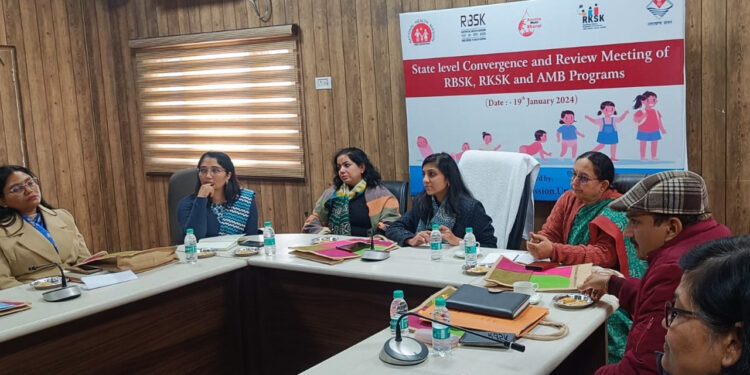 राजकीय शैक्षिण संस्थाओं को आरबीएसके व आरकेएसके कार्यक्रम के तहत किया जाएगा कवर : स्वाति भदौरिया