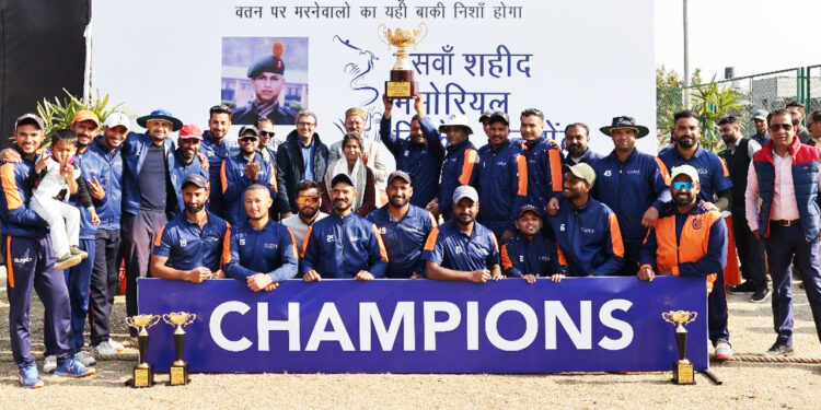 यूपीईएस ब्लू ने जीता 10वां शहीद मेमोरियल क्रिकेट टूर्नामेंट