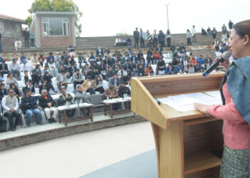 युवा शक्ति को राष्ट्र के लिए काम करने की जरूरत : रेखा आर्या