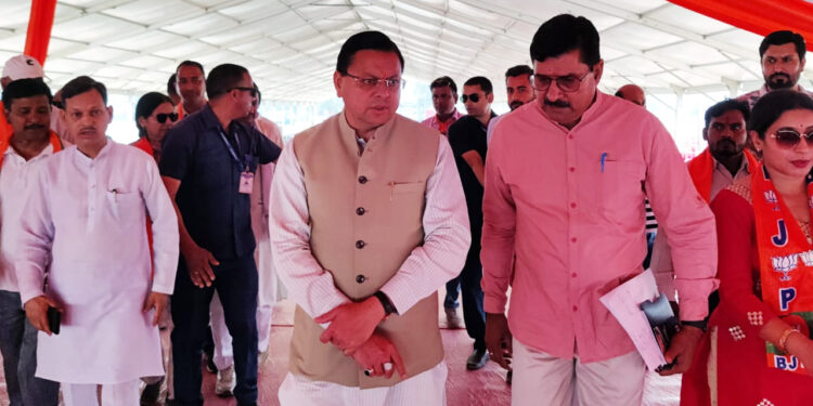 पीएम मोदी की रैली गुरूवार को, सीएम ने लिया रैली स्थल का जायजा