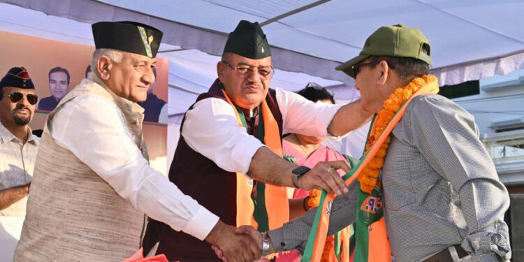 सेना और बीजेपी की सोच में राष्ट्र सर्वोपरि है : जनरल वीके सिंह