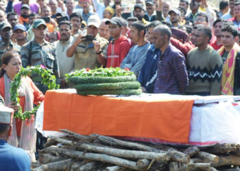 Martyr Kamal Bhakuni cremated with military honors