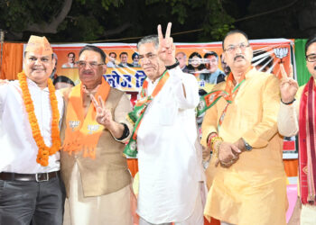 पानी की जगह शराब के ठेके खोले इसलिए जेल गया केजरीवाल : गणेश जोशी