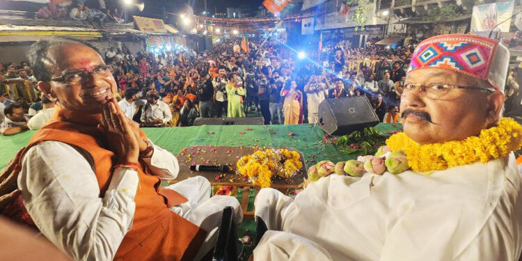 भाजपा का संकल्प पत्र भारत को विकसित राष्ट्र बनाने की गारंटी : महाराज