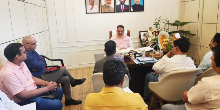 मंत्री गणेश जोशी मसूरी मॉल रोड को वाहन मुक्त क्षेत्र बनाने के दिए निर्देश
