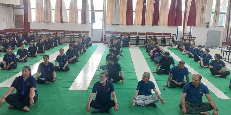 साई इंस्टीट्यूशंस के छात्रों और शिक्षकों ने मनाया अंतर्राष्ट्रीय योग दिवस