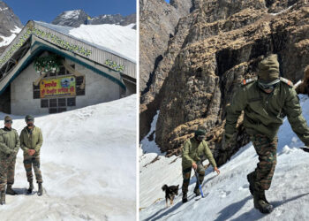 सेना की टुकड़ी शीघ्र शुरू करेगी हेमकुंड साहिब मार्ग से बर्फ हटाने का कार्य