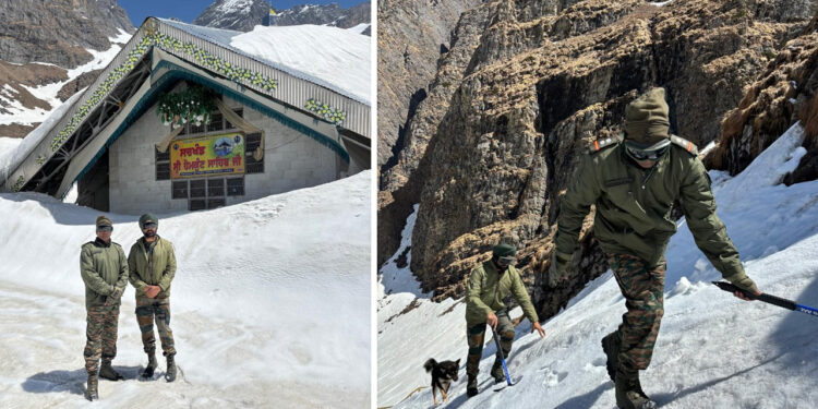 सेना की टुकड़ी शीघ्र शुरू करेगी हेमकुंड साहिब मार्ग से बर्फ हटाने का कार्य