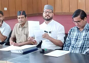 जल जीवन मिशन योजना में हुआ 500 करोड़ का भ्रष्टाचार : मोहित डिमरी