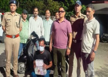 56 लाख की स्मैक के साथ ड्रग स्मगलर गिरफ्तार