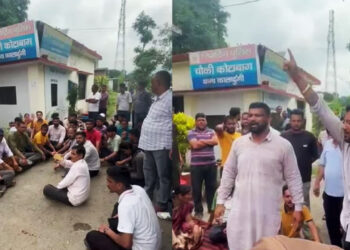 पुलिस कर्मी के थप्पड मारने पर भाजपा नेता के बेटे ने की आत्महत्या