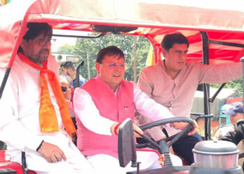 आज किसानों के हित में कई कल्याणकारी योजनाएं चलाई जा रही हैं : सीएम धामी