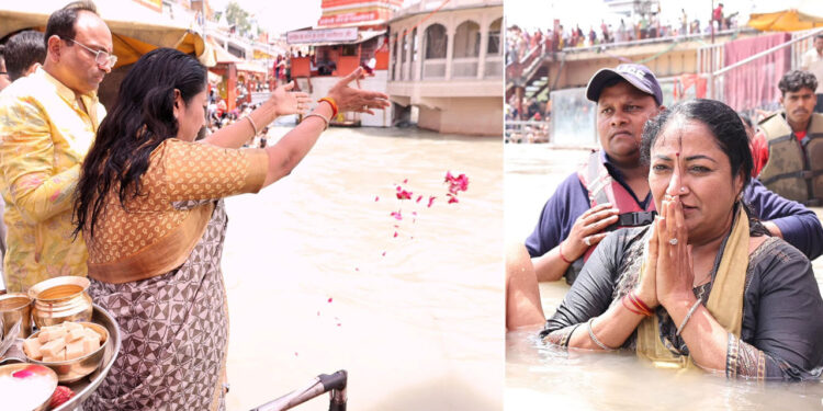 गंगा की तरह यमुना को भी पवित्र बनाएंगे : रेखा