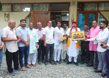 पर्यटन मंत्री महाराज से मिला नंदाजात-2026 आयोजन समिति का प्रतिनिधिमंडल