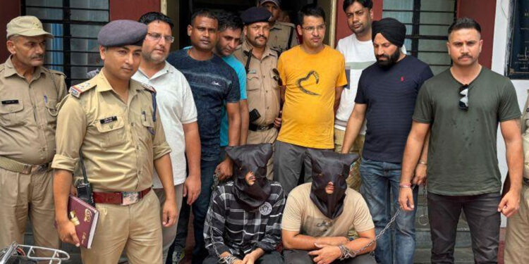 होटल व्यवसायी को गोली मारने के दो आरोपी गिरफ्तार