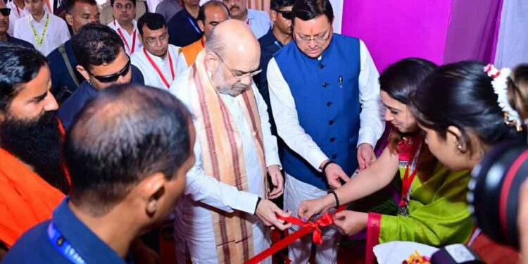 केन्द्रीय गृहमंत्री अमित शाह ने किया उत्तराखंड निवेश उत्सव का शुभारंभ