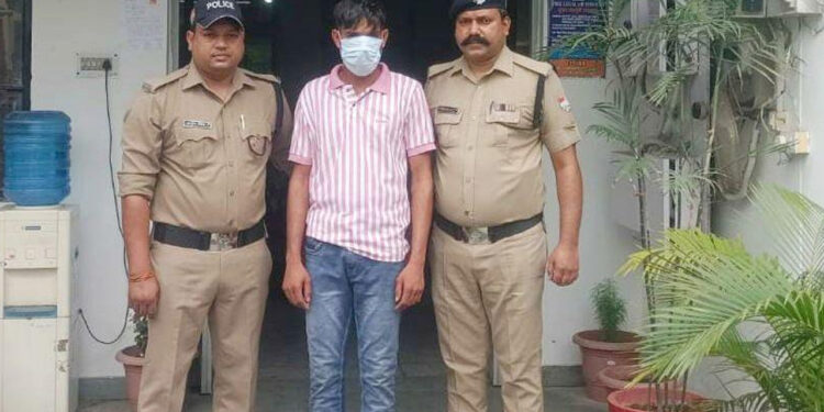 नाबालिग को भगाकर ले जाने वाला गुड़गांव से गिरफ्तार