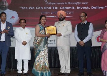 साईं इंस्टीटूशन्स को निक्षय मित्र कार्यक्रम में उत्कृष्ट योगदान के लिए सम्मानित किया गया