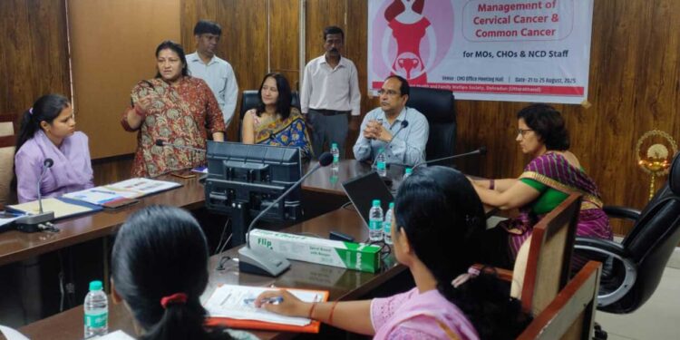 अब आयुष्मान आरोग्य मंदिर में हो पायेगी सर्वाइकल कैंसर की प्रारम्भिक जांच