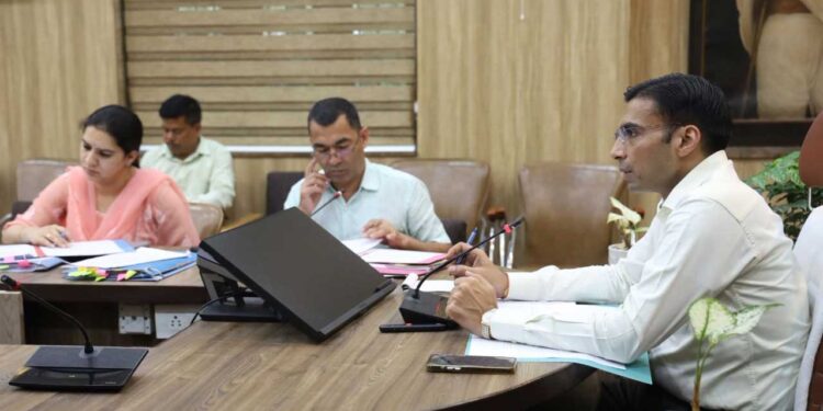 लंबित आपराधिक वादों के त्वरित निस्तारण को लेकर डीएम ने की समीक्षा बैठक