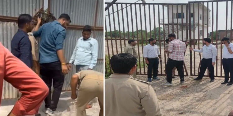 हाईकोर्ट के सख्ती के बाद अवैध स्टोन क्रशरों पर लगा ताला