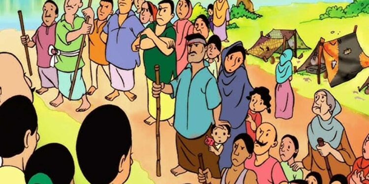 पंचायत बैठक में प्रधान और ग्रामीणों में जमकर चले लात-घूंसे