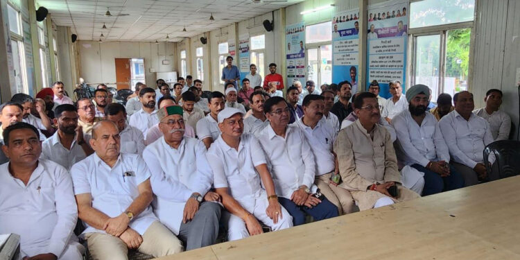 कांग्रेस पूरे प्रदेश में चलाएगी ‘वोट चोरी’ का जनजागरण अभियान