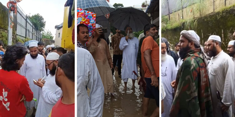 बाढ़ प्रभावितों की मदद को पहुंची जमीअत की टीम