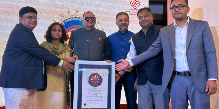 ग्राम्य विकास विभाग को उत्कृष्ट प्रदर्शन के लिये मिले दो प्रतिष्ठित स्कॉच अवार्ड