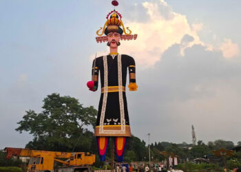 परेड ग्राउंड में जलेगा 121 फीट ऊंचा रावण