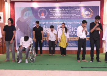 साई ग्रुप ऑफ इंस्टीट्यूशन्स ने विश्व फिजियोथेरेपी दिवस मनाया