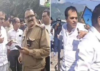धरना देने आ रहे निर्दलीय विधायक को मसूरी में रोका, हुआ हंगामा