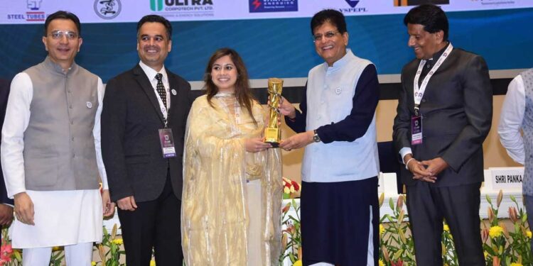 सारा साईं प्राइवेट लिमिटेड को स्टार परफॉर्मर अवार्ड से सम्मानित किया गया