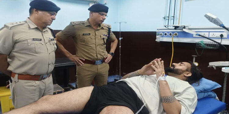 छात्रसंघ चुनाव में दहशत फैलाने का आरोपी मुठभेड़ के बाद गिरफ्तार