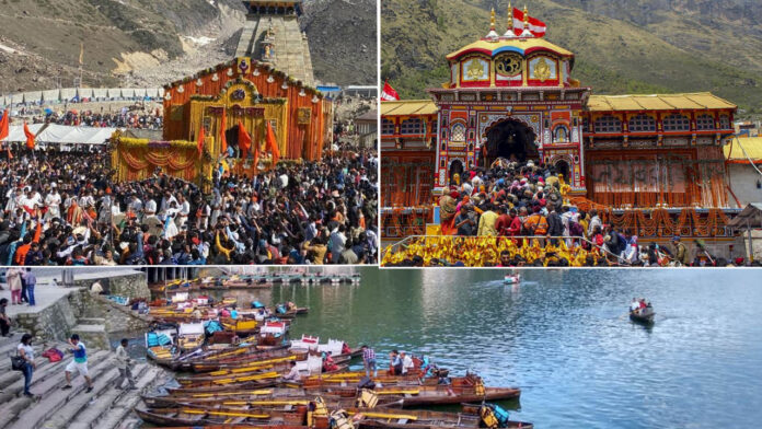 चारधाम में आस्था का सैलाब, नैनीताल की झीलों में सन्नाटा