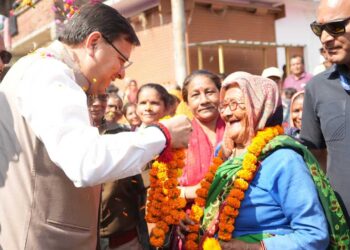 सीएम धामी ने किया शारदा कॉरिडोर परियोजना के प्रथम चरण का शुभारंभ