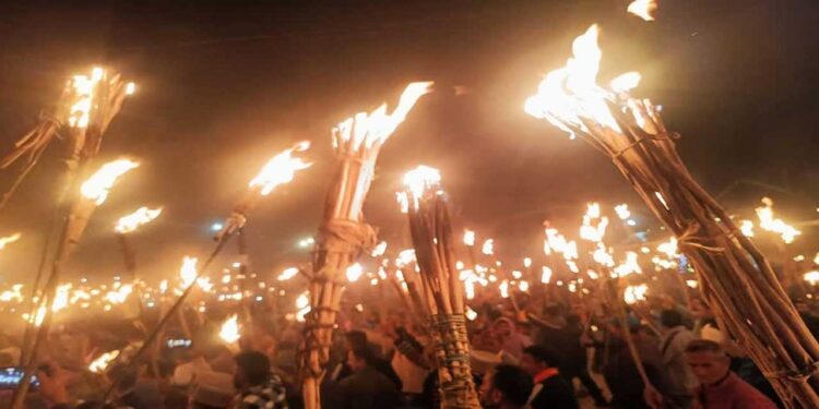 जौनसार बावर दसऊ पट्टी में पांच दिवसीय दिवाली शुरू