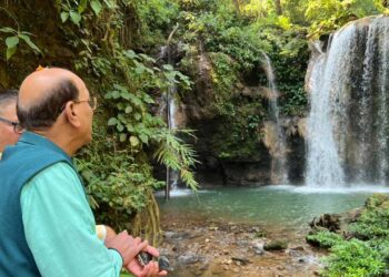 वन मंत्री ने किया ‘कॉर्बेट फॉल’ को जनमानस को समर्पित