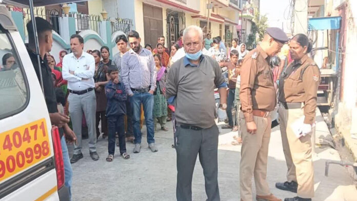 पत्नी को मौत के घाट उतारने के बाद पति फरार, तलाश में जुटी पुलिस