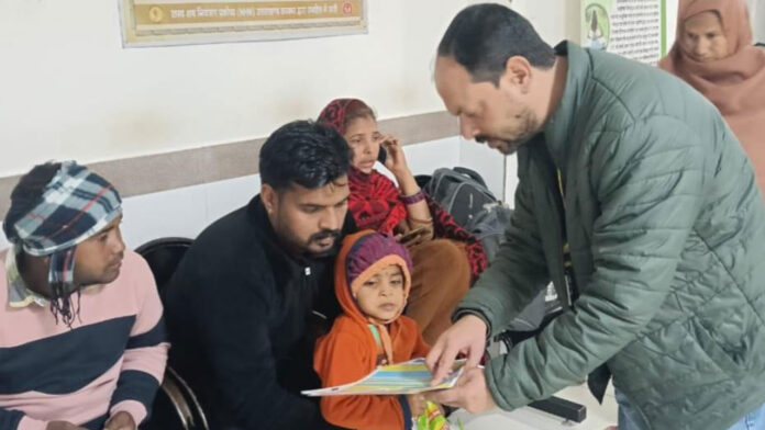 आयुष्मान को लेकर लाभार्थियों को किया जागरूक