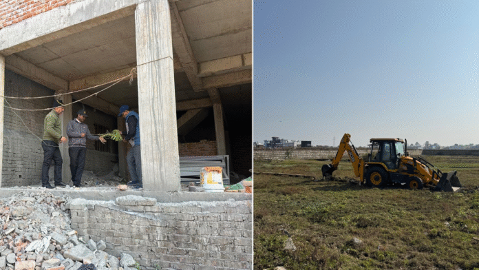 अवैध निर्माण व प्लॉटिंग पर एमडीडीए का शिकंजा, कई स्थानों पर सीलिंग व ध्वस्तीकरण की कार्रवाई