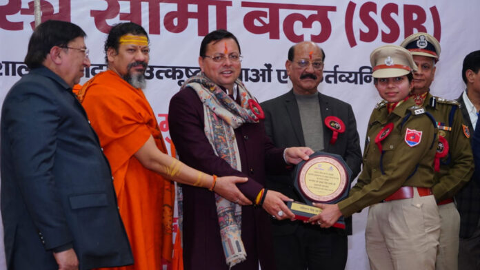 SSB ने अदम्य साहस और समर्पण के साथ देश की सुरक्षा सुनिश्चित की : सीएम धामी