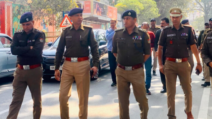 प्रदर्शन व रैलियों के चलते बाधित होने वाले मार्गो का कप्तान प्रमेन्द्र ने किया निरीक्षण